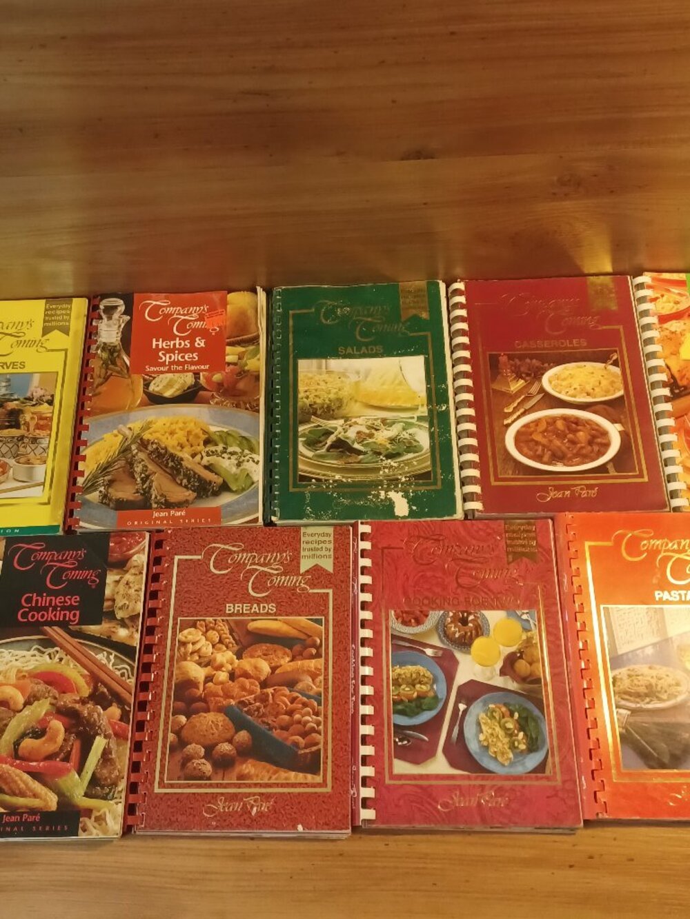 Company's Coming By Jean Pare Lot Of 9